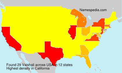 Surname Vaishali in USA Surname Vaishali in USA