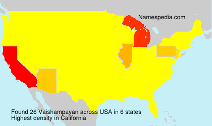 Surname Vaishampayan in USA Surname Vaishampayan in USA