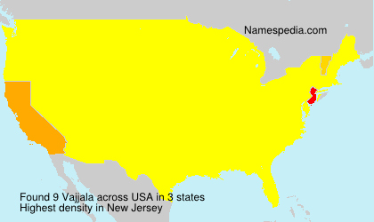 Surname Vajjala in USA Surname Vajjala in USA
