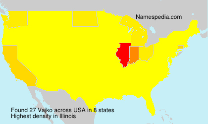 Surname Vajko in USA Surname Vajko in USA