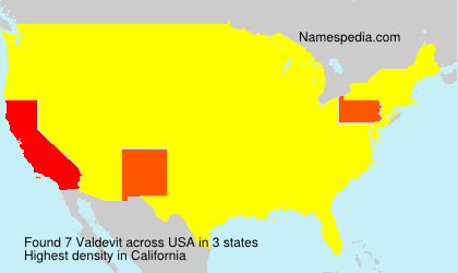 Surname Valdevit in USA Surname Valdevit in USA