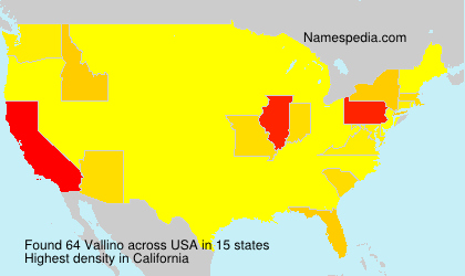 Surname Vallino in USA Surname Vallino in USA