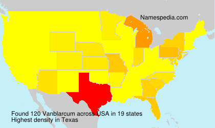 Surname Vanblarcum in USA Surname Vanblarcum in USA