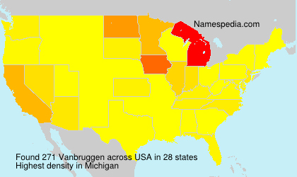 Surname Vanbruggen in USA Surname Vanbruggen in USA