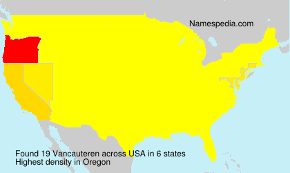 Surname Vancauteren in USA Surname Vancauteren in USA