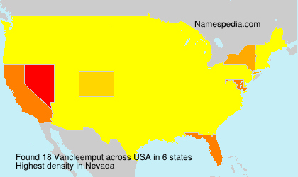 Surname Vancleemput in USA Surname Vancleemput in USA