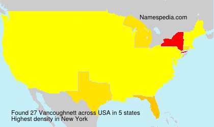 Surname Vancoughnett in USA Surname Vancoughnett in USA