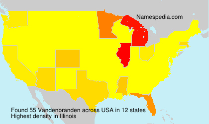 Surname Vandenbranden in USA Surname Vandenbranden in USA