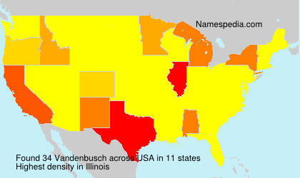 Surname Vandenbusch in USA Surname Vandenbusch in USA