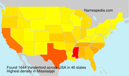 Vanderford Vanderford