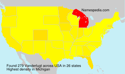 Surname Vanderlugt in USA Surname Vanderlugt in USA