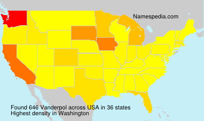 Surname Vanderpol in USA Surname Vanderpol in USA