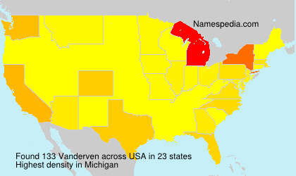Surname Vanderven in USA Surname Vanderven in USA