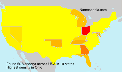 Surname Vanderyt in USA Surname Vanderyt in USA