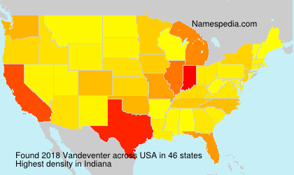 Surname Vandeventer in USA Surname Vandeventer in USA