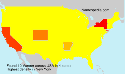 Surname Vaneer in USA Surname Vaneer in USA