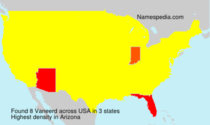 Surname Vaneerd in USA Surname Vaneerd in USA
