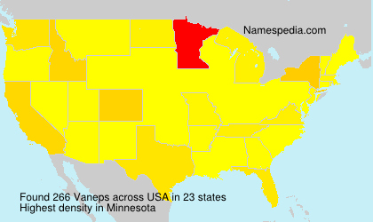 Surname Vaneps in USA Surname Vaneps in USA
