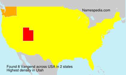 Surname Vangend in USA Surname Vangend in USA