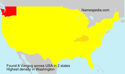 Surname Vangog in USA Surname Vangog in USA
