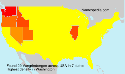 Surname Vangrimbergen in USA Surname Vangrimbergen in USA