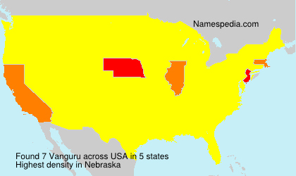 Surname Vanguru in USA Surname Vanguru in USA