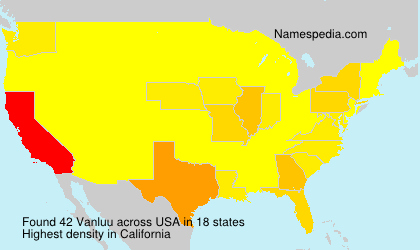 Surname Vanluu in USA Surname Vanluu in USA