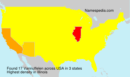 Surname Vannuffelen in USA Surname Vannuffelen in USA