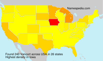 Surname Vanoort in USA Surname Vanoort in USA