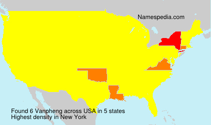 Surname Vanpheng in USA Surname Vanpheng in USA