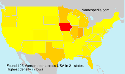 Surname Vanschepen in USA Surname Vanschepen in USA