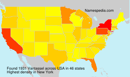 Surname Vantassel in USA Surname Vantassel in USA