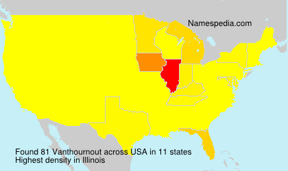Surname Vanthournout in USA Surname Vanthournout in USA