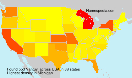 Surname Vantuyl in USA Surname Vantuyl in USA