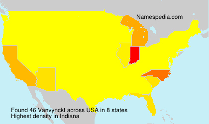 Surname Vanvynckt in USA Surname Vanvynckt in USA