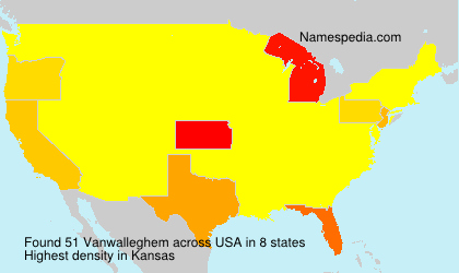 Surname Vanwalleghem in USA Surname Vanwalleghem in USA