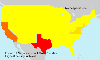 Surname Vapata in USA Surname Vapata in USA