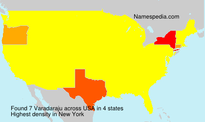 Surname Varadaraju in USA Surname Varadaraju in USA