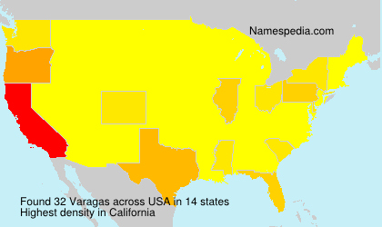 Surname Varagas in USA Surname Varagas in USA