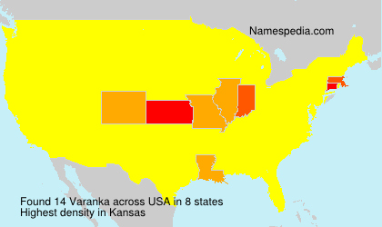 Surname Varanka in USA Surname Varanka in USA