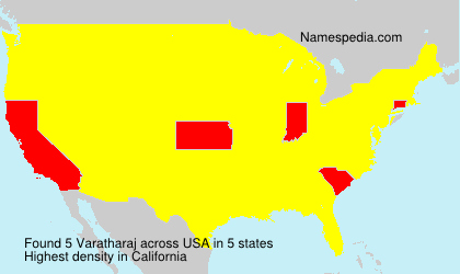 Surname Varatharaj in USA Surname Varatharaj in USA