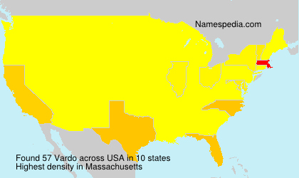 Surname Vardo in USA Surname Vardo in USA