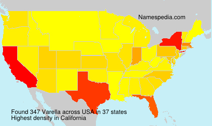 Surname Varella in USA Surname Varella in USA