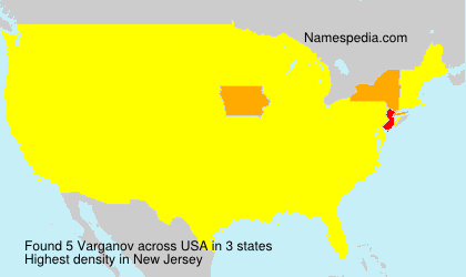 Surname Varganov in USA Surname Varganov in USA
