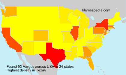 Surname Vargos in USA Surname Vargos in USA