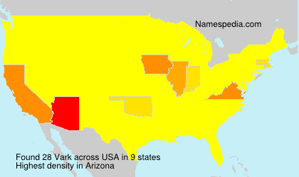 Surname Vark in USA Surname Vark in USA