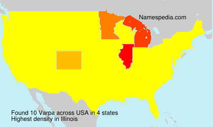 Surname Varpa in USA Surname Varpa in USA
