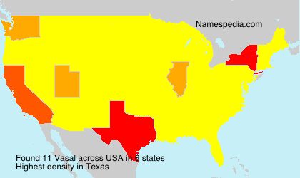 Surname Vasal in USA Surname Vasal in USA