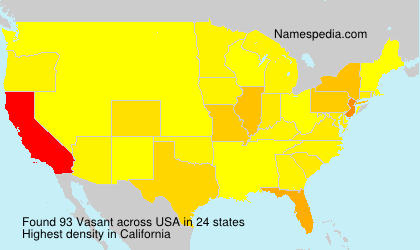 Surname Vasant in USA Surname Vasant in USA