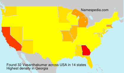 Surname Vasanthakumar in USA Surname Vasanthakumar in USA